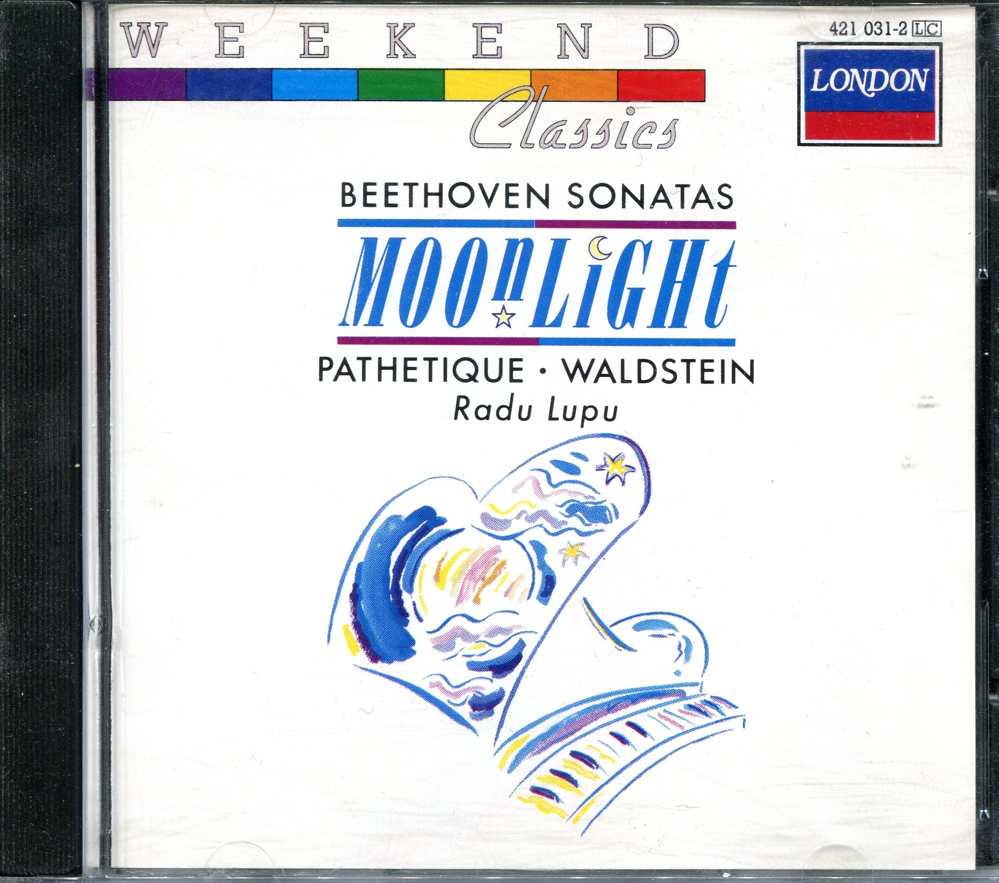 Beethoven: Moonlight, Papetiq [Audio CD] Lupu, Radu