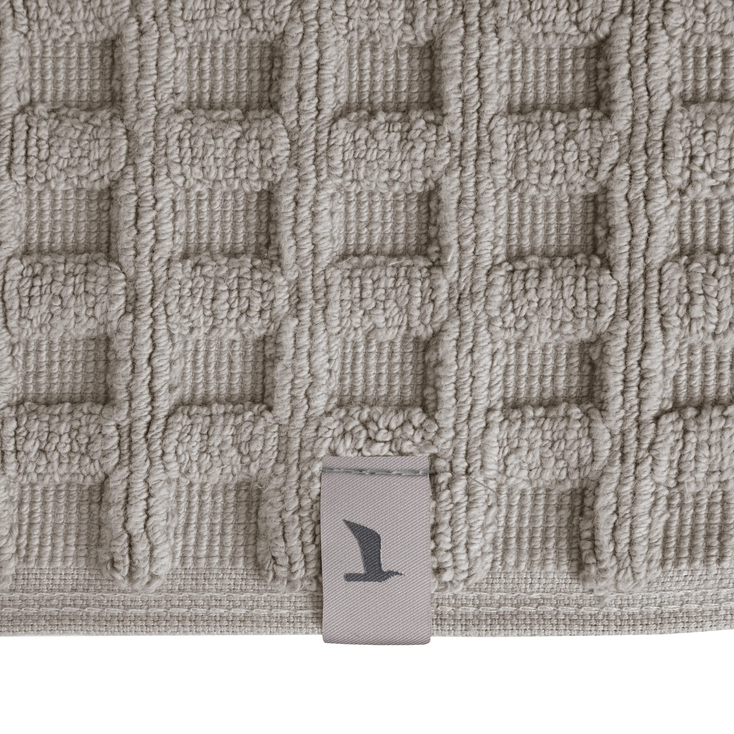 Möve Tappeto da bagno piquée, 60 x 130 cm, in 100% cotone, cashmere