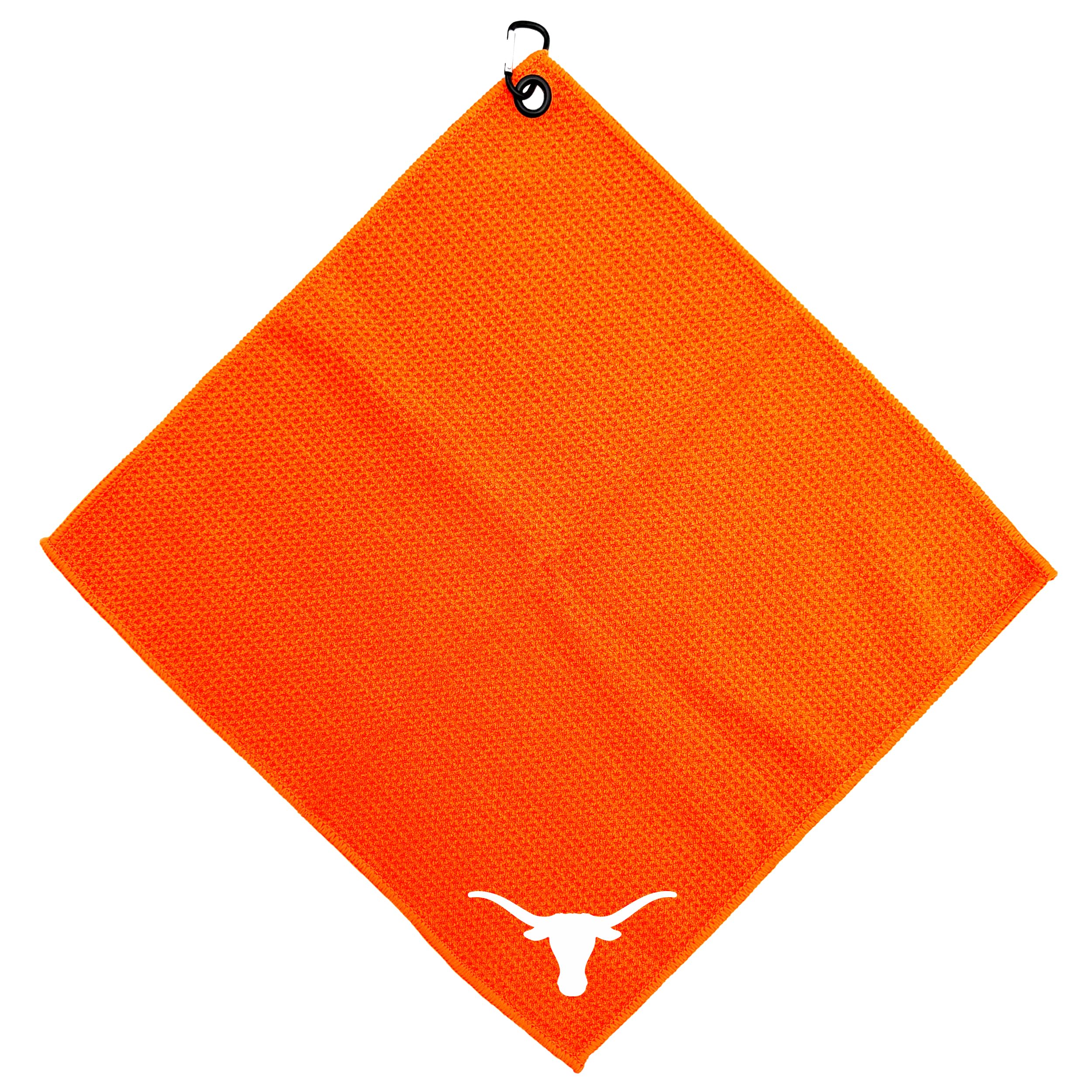 Team Golf NCAA Texas Longhorns Microfiber Golf Towel, 15 x 15, multi team color