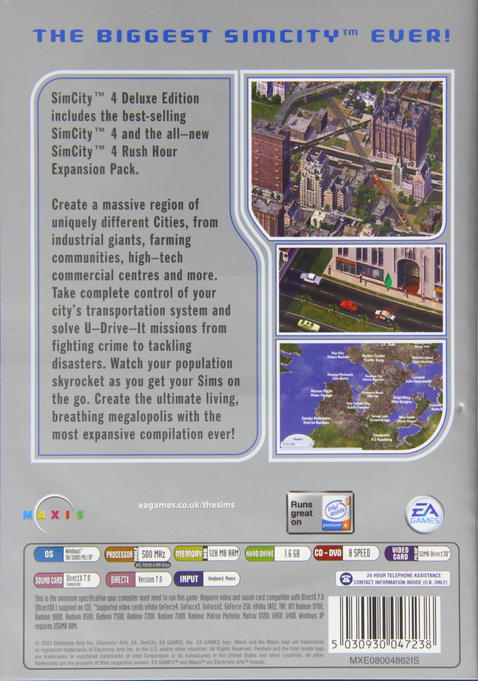 Amazon.com: SimCity 4 Deluxe Edition : Video Games