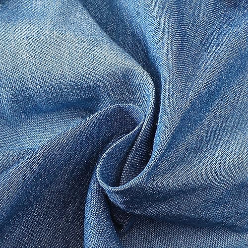 Miniatura 8 de Saeaby Vestido de niña pequeña, ropa de verano para niña, vestido sin mangas, vestido de mezclilla con flores, vestidos lindos para niña