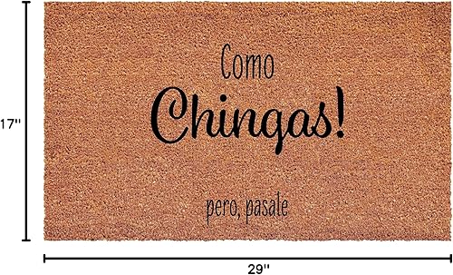 Miniatura 3 de Calloway Mills 111661729 Como Chingas! PerPasale Felpudo español 17'' x 29''