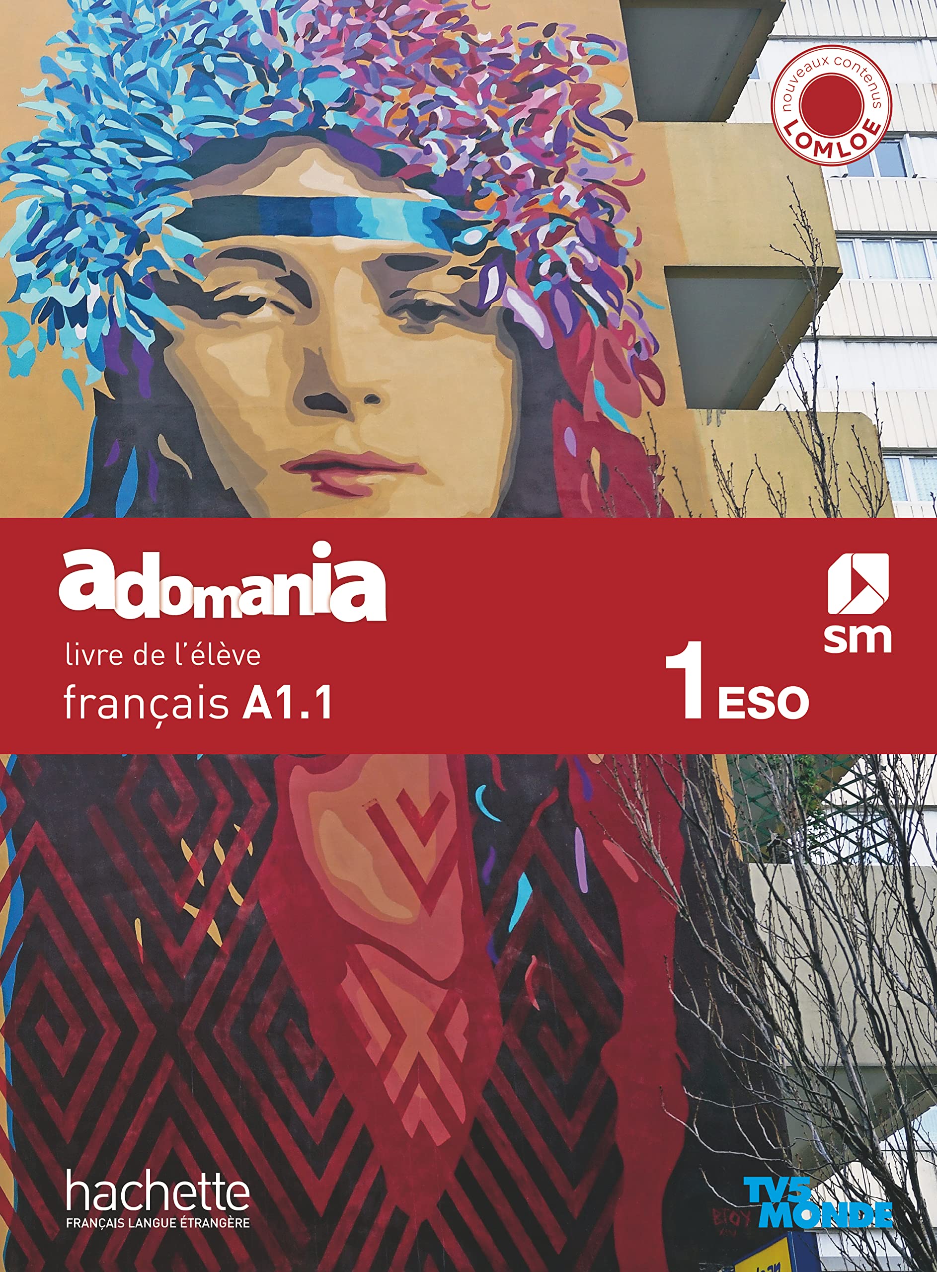 Francés. 1 Secundaria. Adomanía - 9788413926254