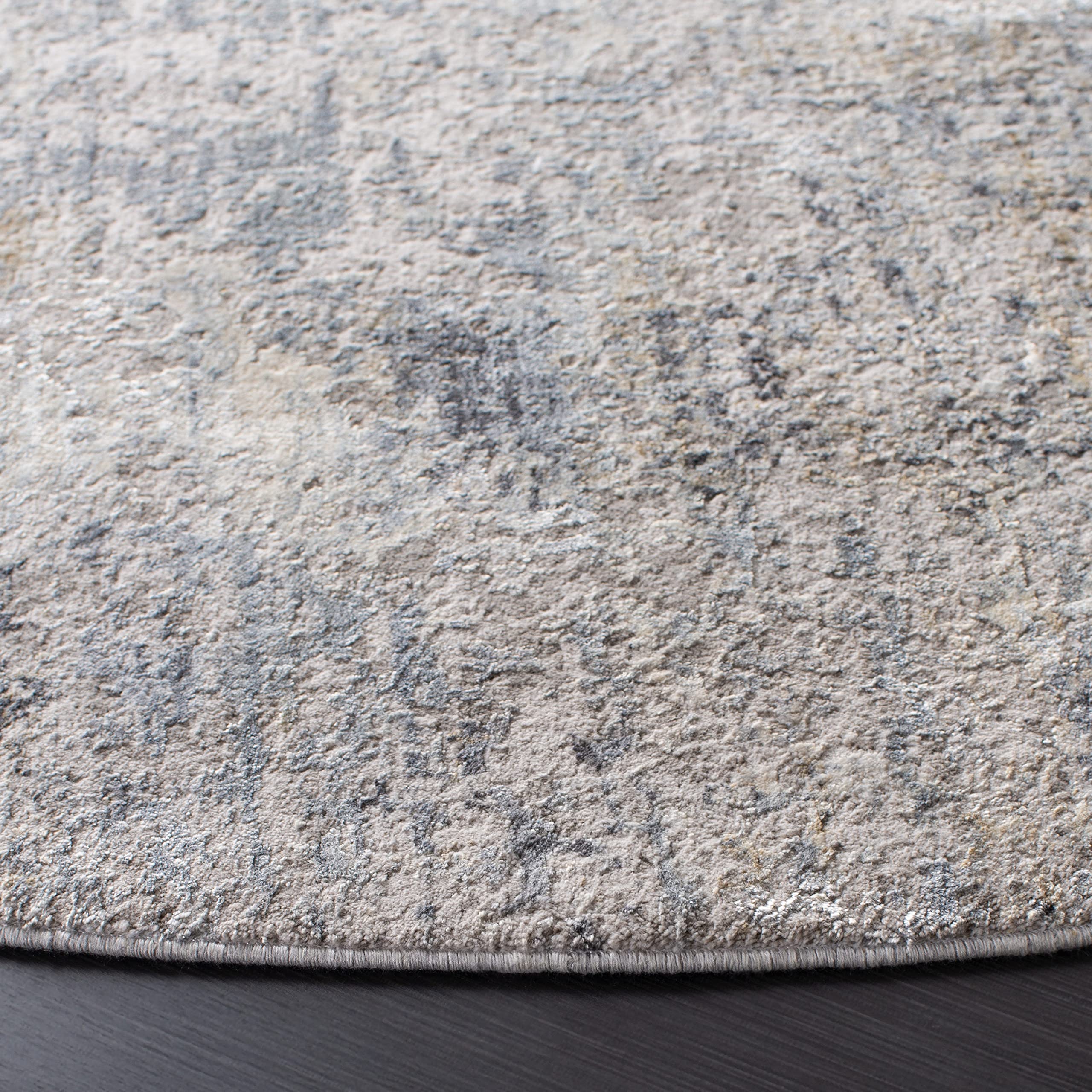 Safavieh Dream Collection Contemporary Rug for Living Room Dining Room Bedroom Short Pile Grey and Green 3ft x 5ft - Image 4