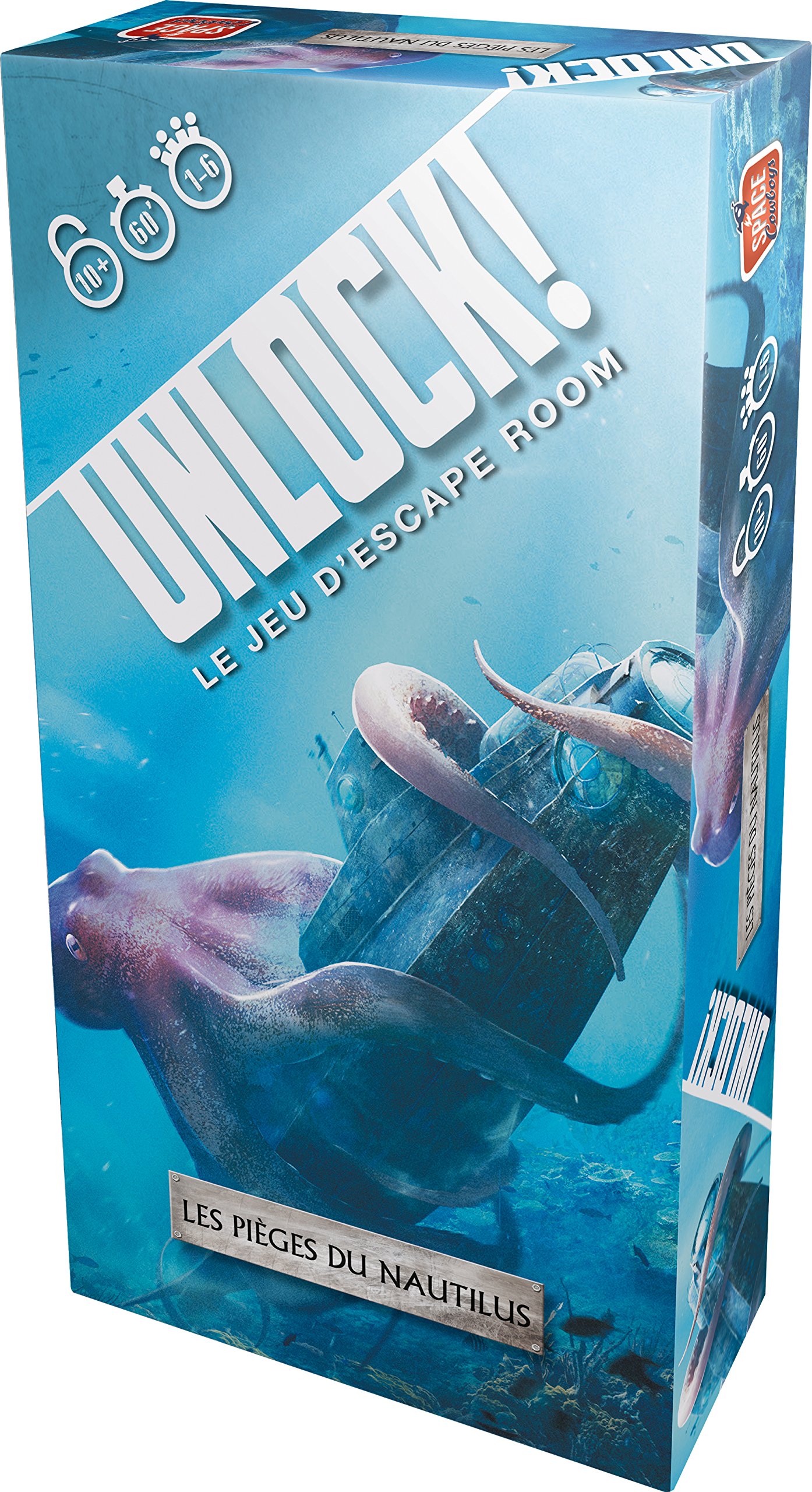 Asmodee – Gioco cooperativo – Unlock