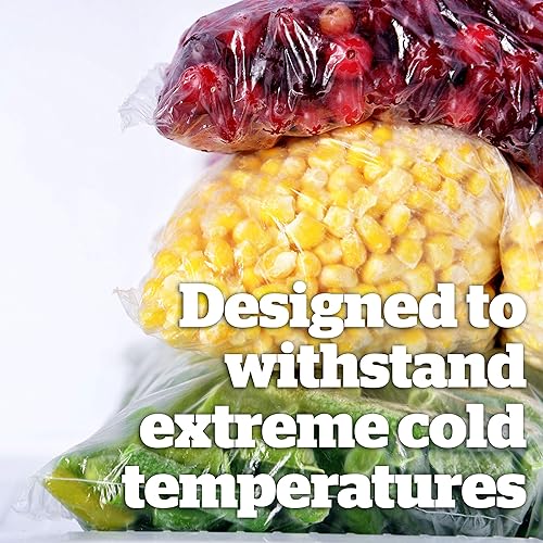 Miniatura 3 de Aluf Plastics Bolsas de polietileno transparente para aves de corral pesadas, 0.9 mil, 8 x 4 x 18 pulgadas, paquete de 1000 unidades, para frutas,