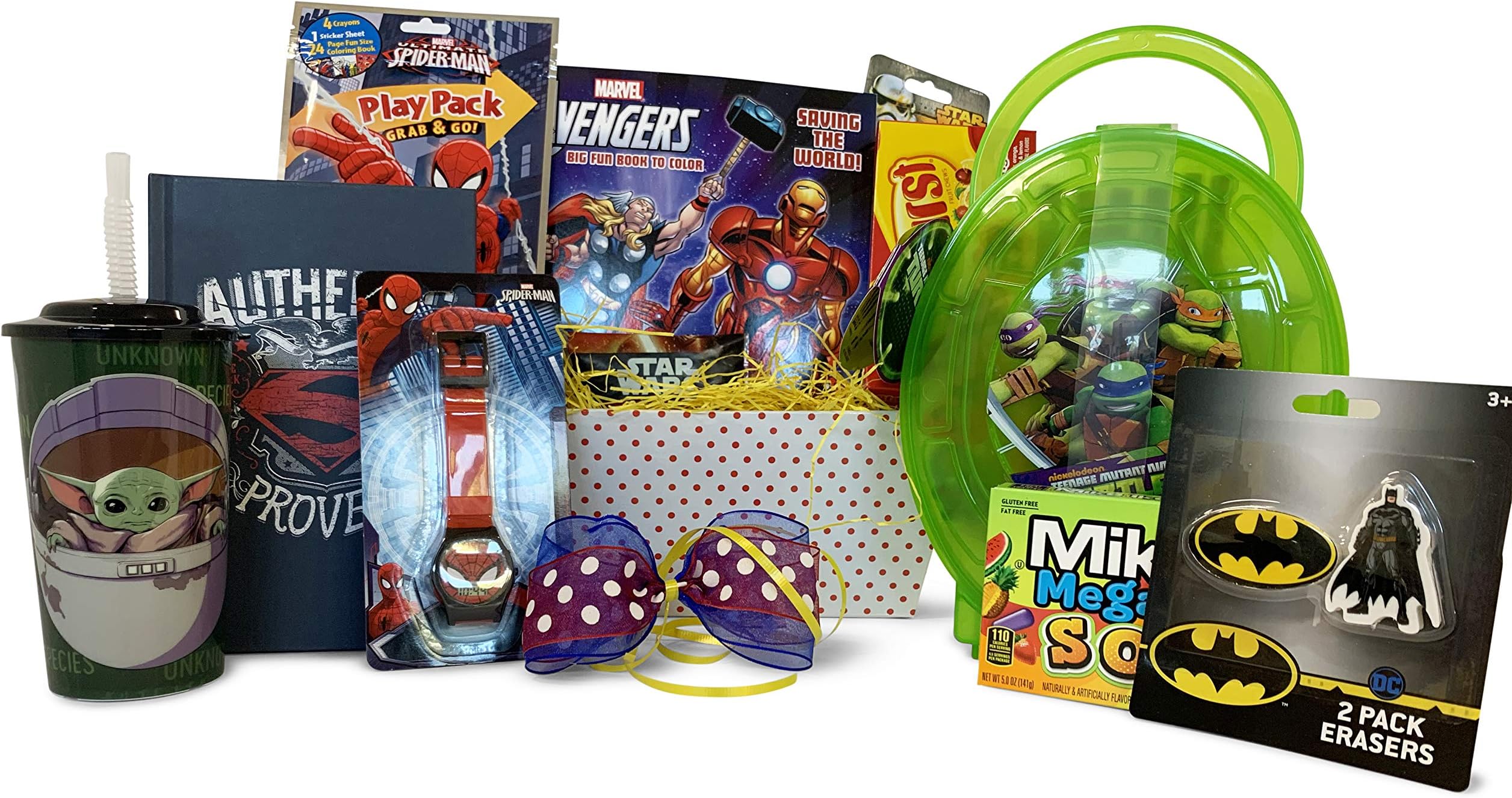 Spongebob Christmas Gift Baskets for kids Full of Surprises for Children
