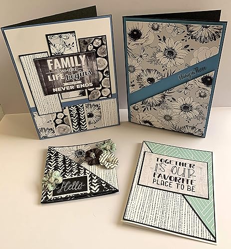 Miniatura 3 de Reminisce FST-200 Family Story Collection Kit de manualidades de papel, paleta multicolor