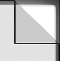 Vista 9 de Cortina de malla autoadhesiva de bricolaje para ventanas de Flyzzz, de 39.37 x 59.05 pulgadas, con gancho y cinta adhesiva, apta para varias