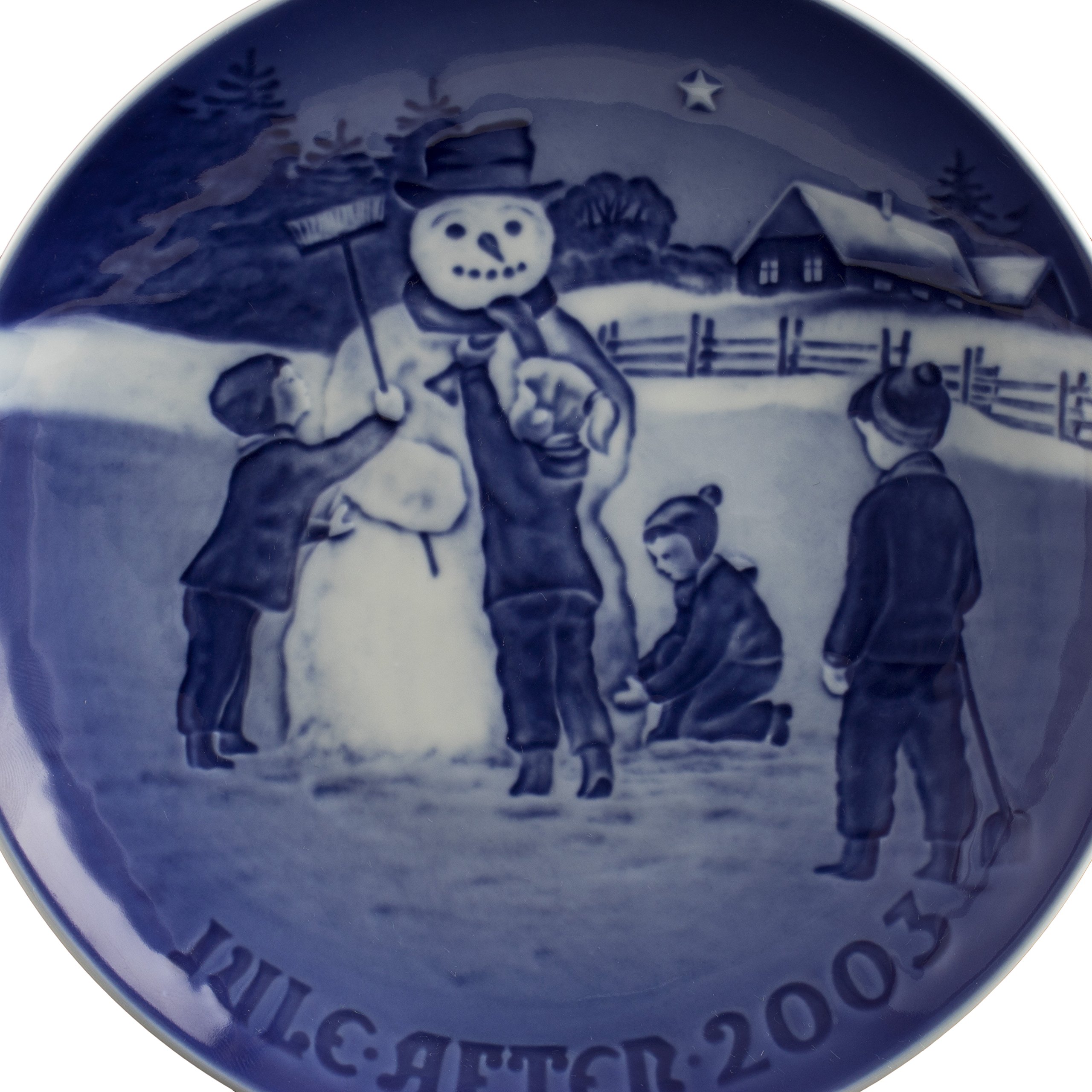BING&GRONDAHL PIATTO DI NATALE 2003 ORIGINALE PORCELLANA PRIMA SCELTA