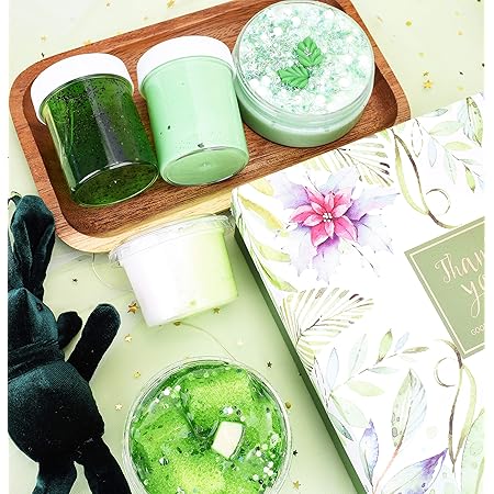 Amazon Hsftilv スライム Slime Kit フリースライム おもちゃ 手作りツール ストレス解消 ふわふわクリスタル粘土 一緒に遊ぼう ウサギの色はランダム ねんど おもちゃ