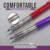 Pentel GraphGear 300 Mechanical Pencil, (0.3mm) Extra-fine line, Orange Barrel, Box of 12 (PG313TF) – view 3