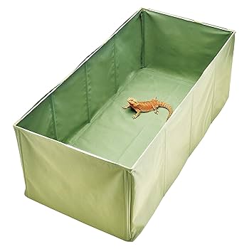 爬虫類用品① 亀飼育ケース (中) タートルタブ 排水口付き タートルタンク 蓋