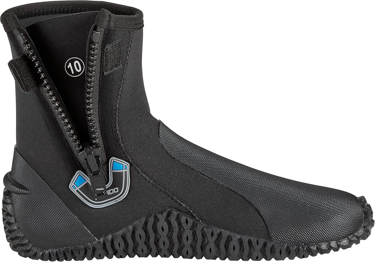 Phantom Aquatics Rapido Boutique Collection Wise 5mm Neoprene Wetsuit Zipper Dive Boot, Great Scuba Diving Snorkeling Surf Boots | Anti-Slip Rubber Sole Booties for Men and Women : Sports & Outdoors