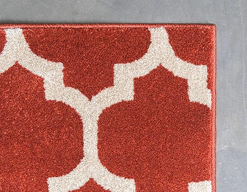 Vista 242 de Unique Loom Trellis Collection - Alfombra estilo marroquí de enrejado gris oscuro (8' 0 pies x 11' 0 pies)