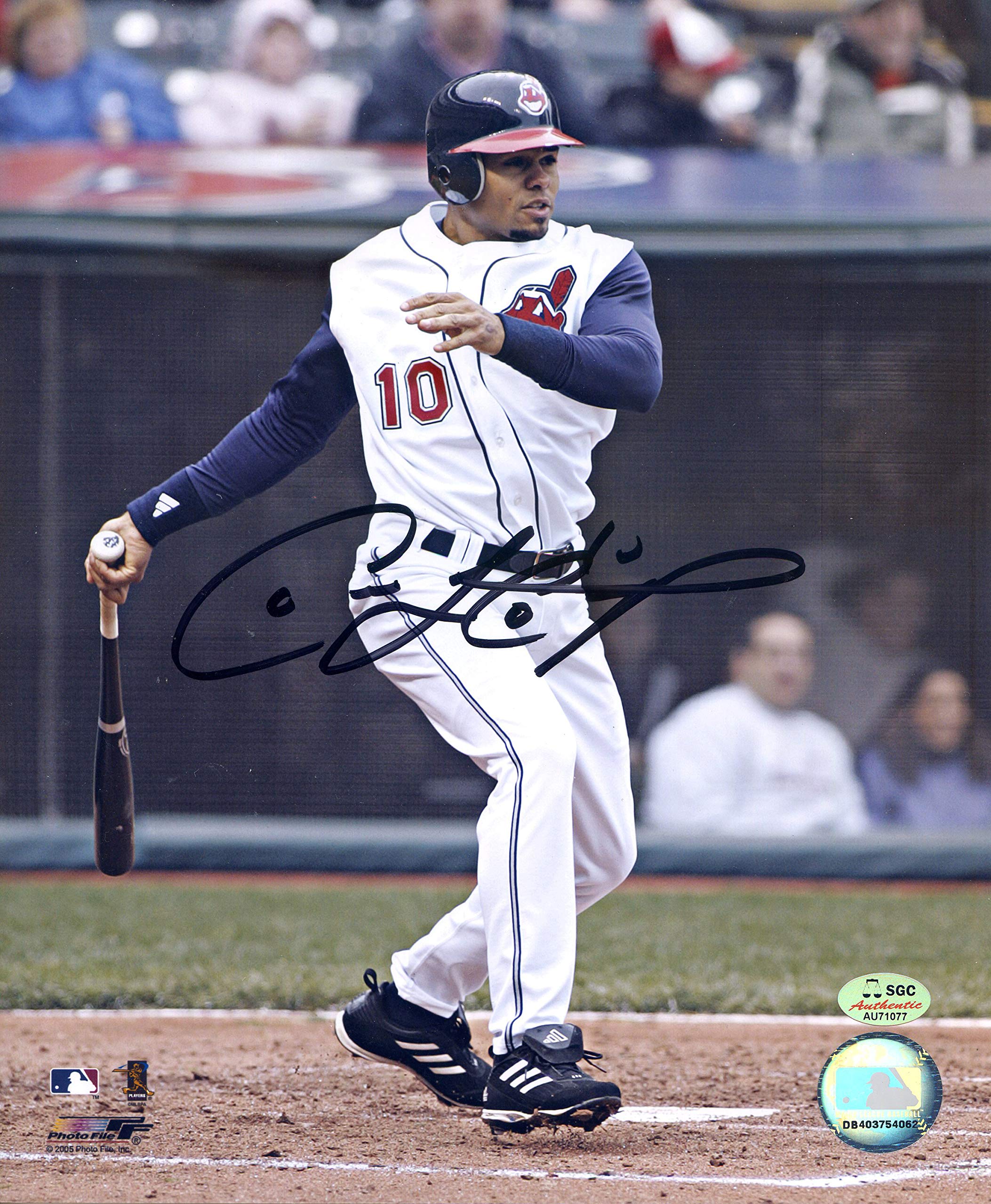 Coco Crisp Cleveland Indians Signed Autographed 8 X 10 Photo Sgc Coa At Amazon S Sports Collectibles Store