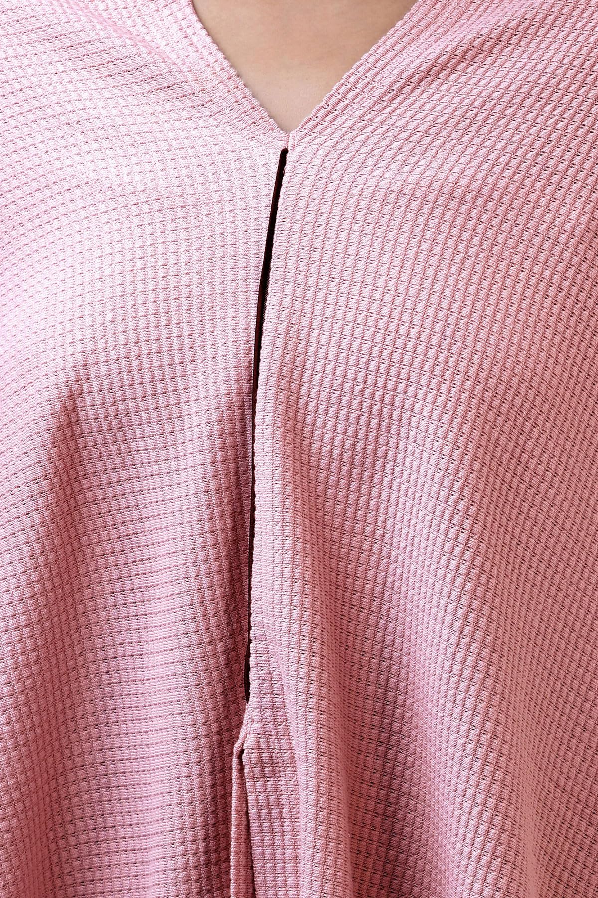 Zelena Cotton Bamboo Blend Premium Nursing Cover for Breastfeeding | Breastfeeding Cover for Mothers | Feeding Shawl for Mother | Feeding Cloth | Breathable Nursing Covers | Poncho For Mom (Light Pink) - Image 4 thumbnail