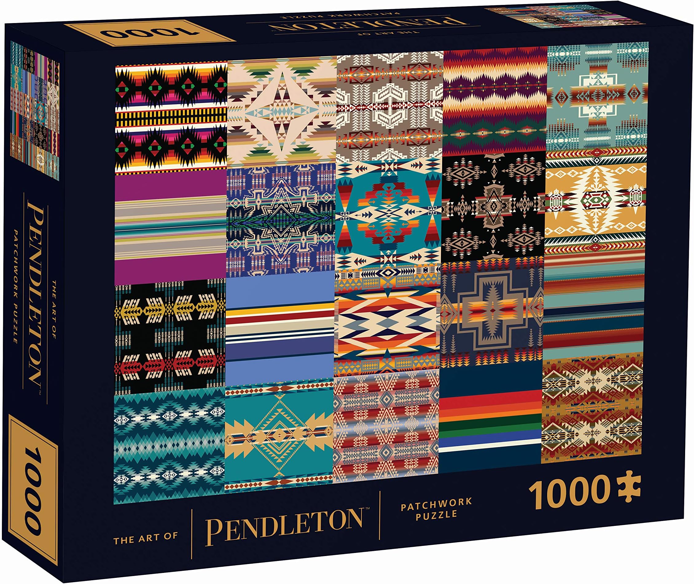The Art of Pendleton Patchwork 1000-Piece Puzzle (Pendleton x Chronicle Books)