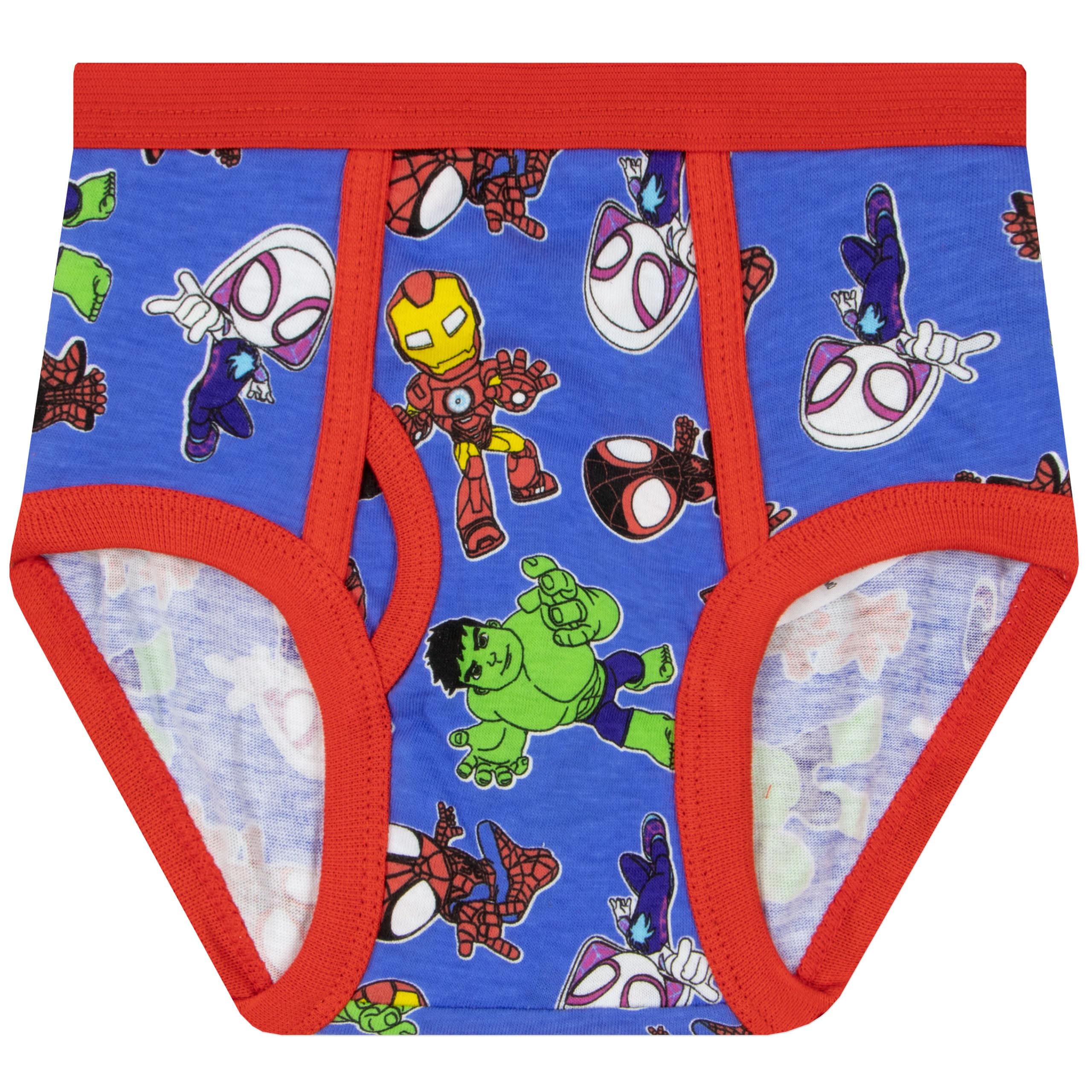 Marvel Boxer Bambin, Boxer Ragazzo Pacco da 5 Spidey E I Suoi Fantastici Amici, Mutande Bambino Spiderman
