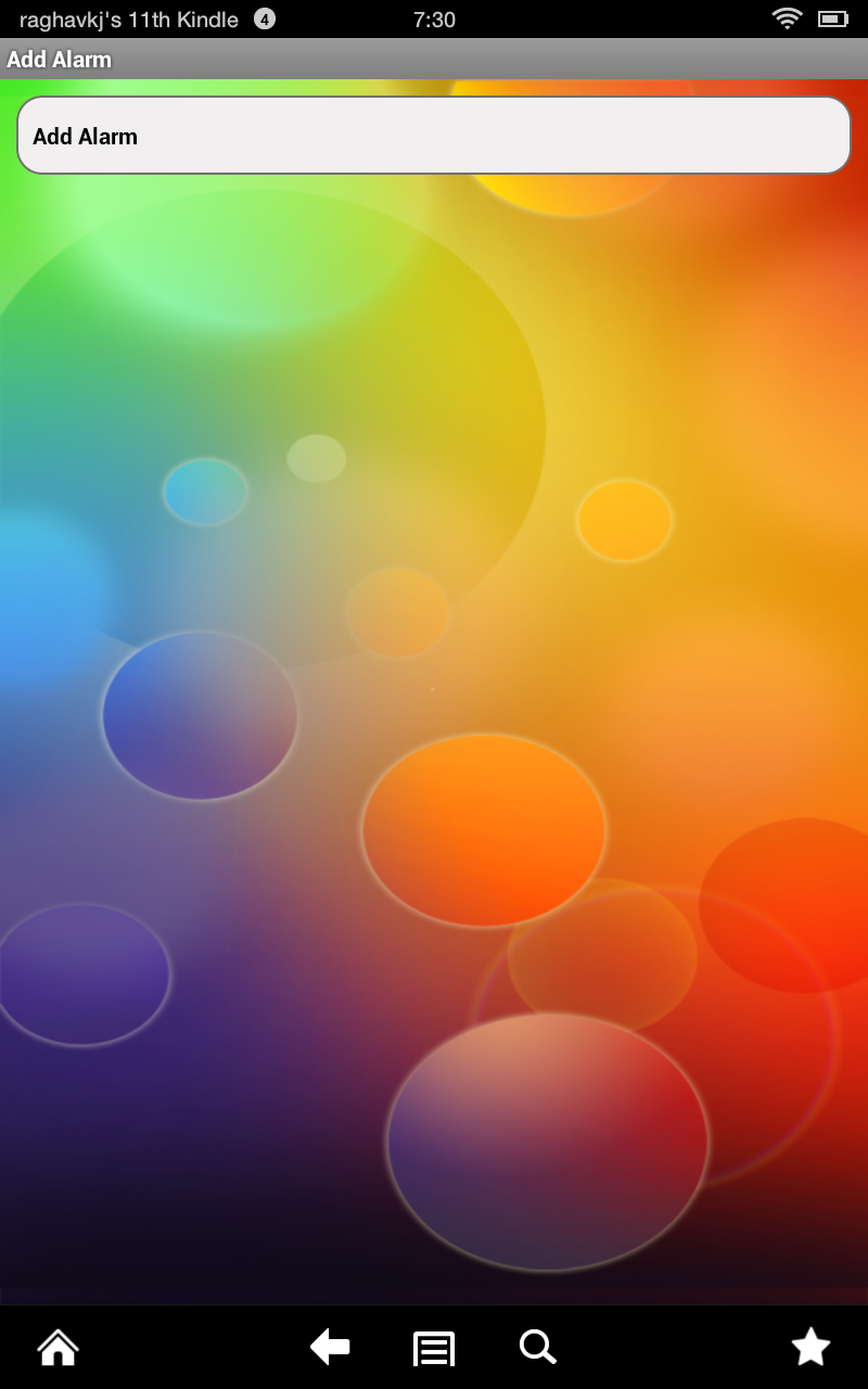 Custom Alarm Clock Free App on Amazon Appstore