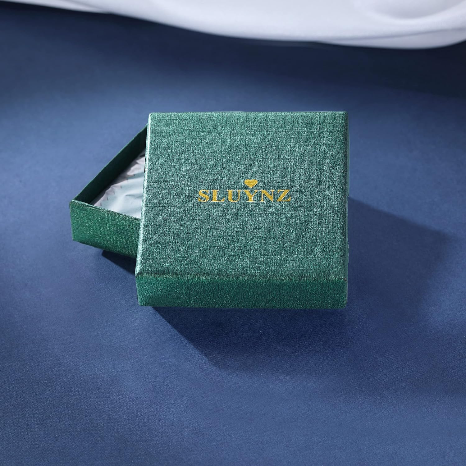 SLUYNZ 925 Sterling Silver Diamond Shaped Dangle Earrings for Women Teens CZ Dangle Hoop Earrings Drop Prom Earrings Bridal Wedding Rhinestone Earrings - Image 7