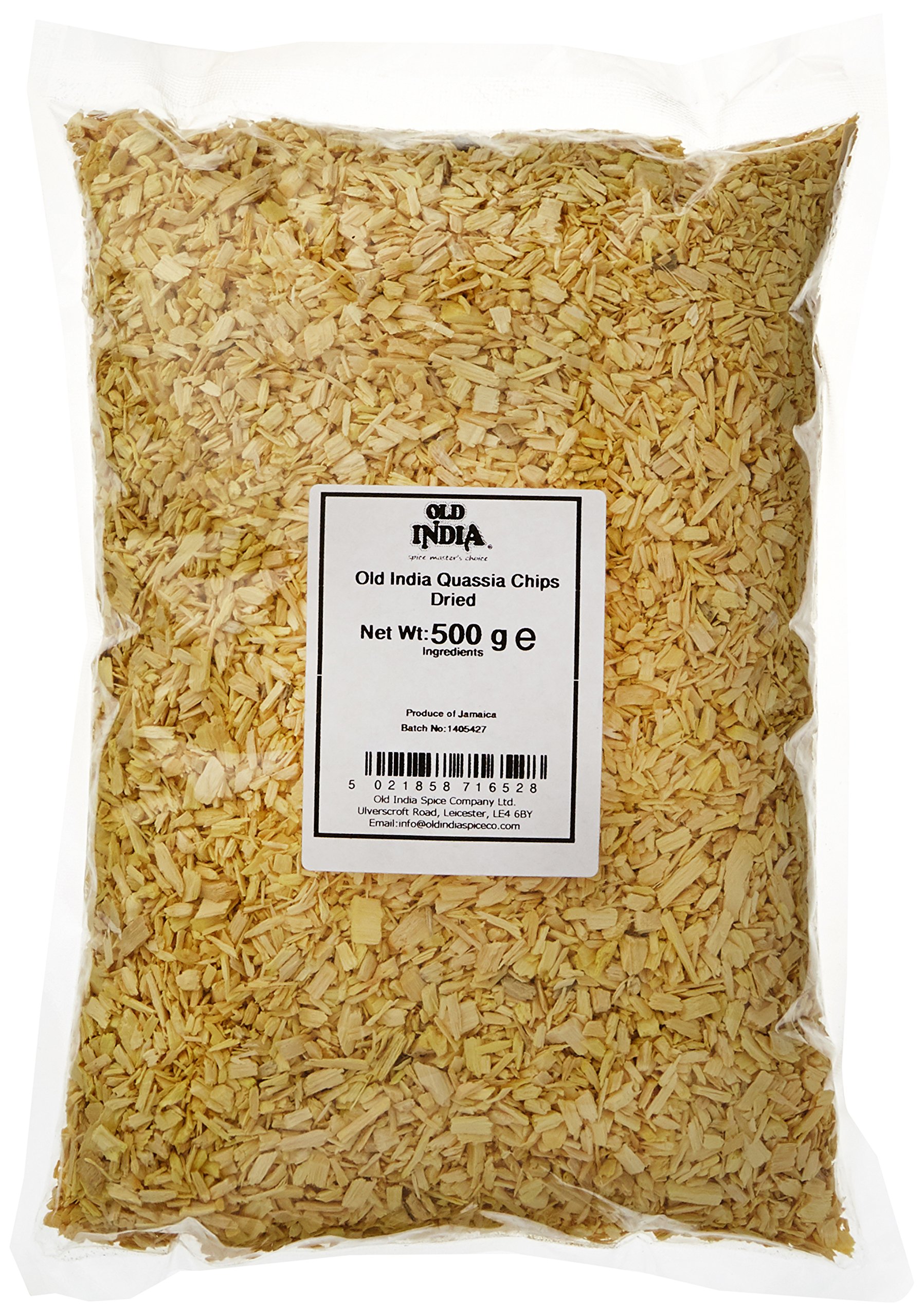 Old India Quassia Chips Dried 500 g