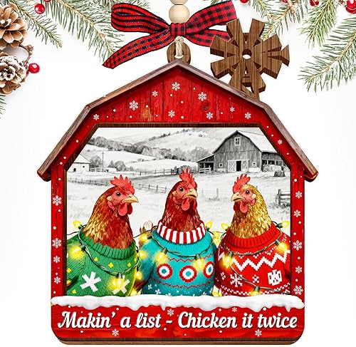 Miniatura 27 de HEXMOZ Adornos de Navidad de ciervos – Adornos de ciervo para árbol de Navidad – Regalos de ciervos para hombres, abuelo, papá, esposo, ideas de