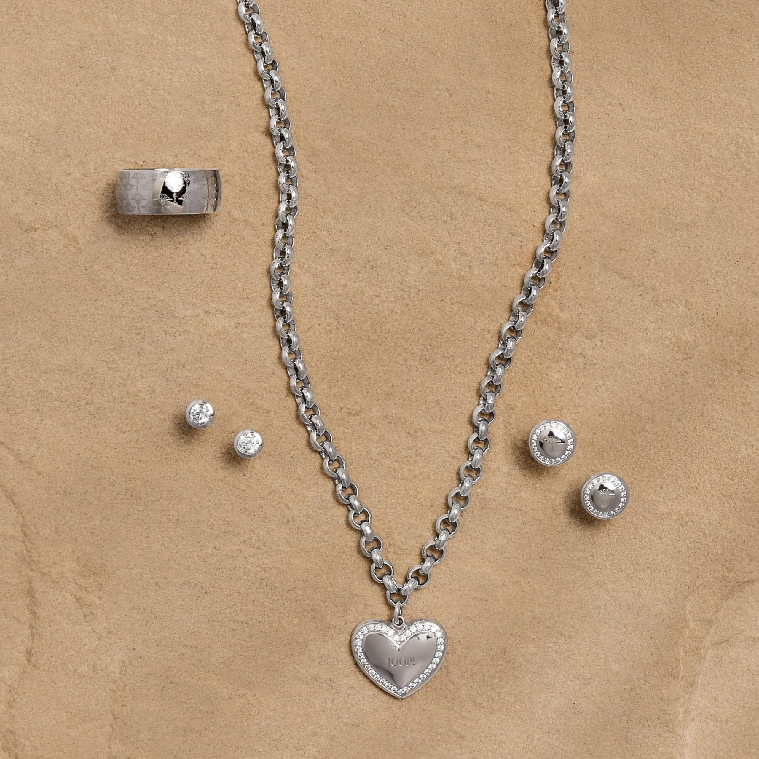 JOOP! Ring Edelstahl Damen Ringe, Kommt in Schmuck Geschenk Box