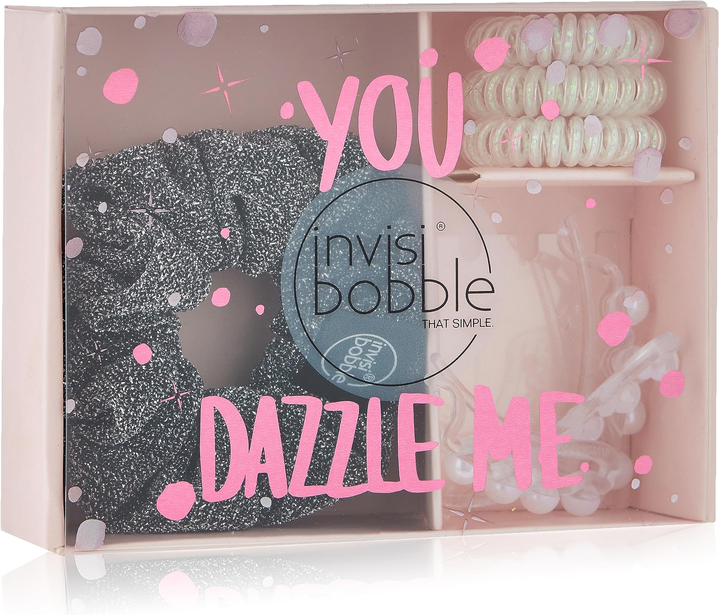 Invisibobble Christmas 202 Trio You Dazzle Me Slim, Sprunchie and Waver