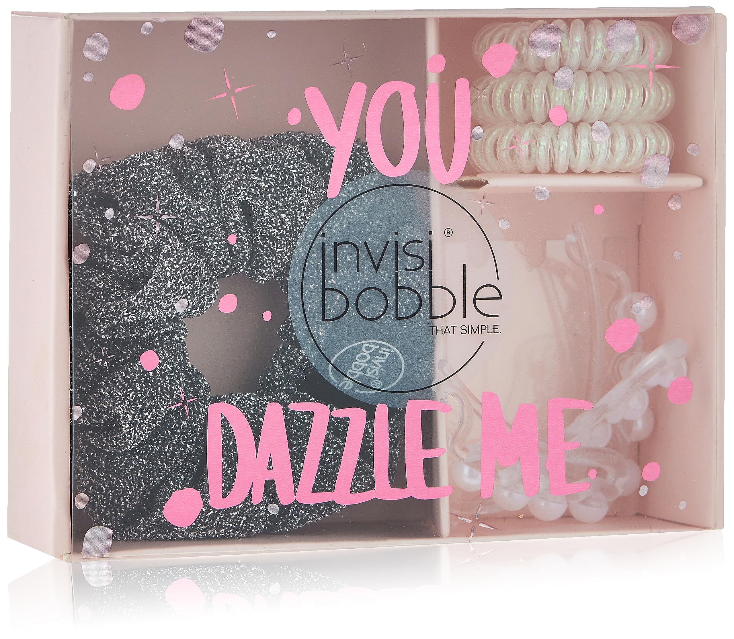 Invisibobble Christmas 202 Trio You Dazzle Me Slim, Sprunchie and Waver