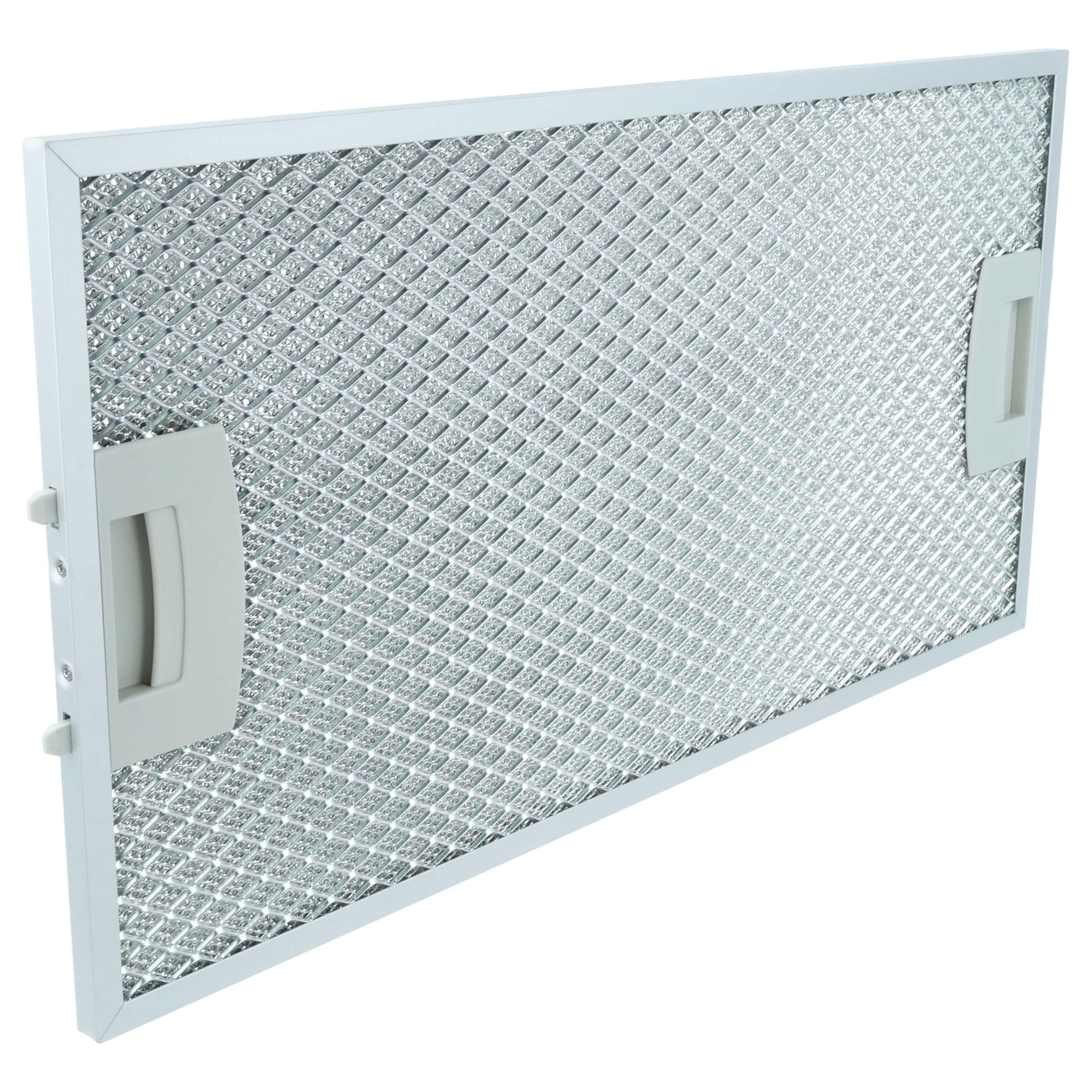 vhbw 3 x filtr metalowy filtr przeciwtłuszczowy kompatybilny z Siemens LI46630SD04, LI46630SD03, LI46630TI/01, LI46630TI/02, LI46630SD01 okap kuchenny, metal
