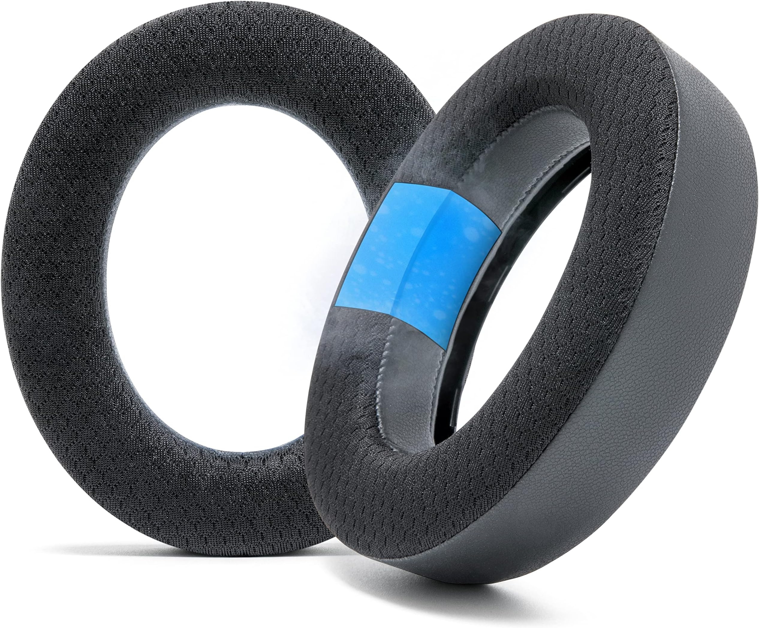 WC Freeze HS60 - Cooling Gel Replacement Earpads for Corsair HS50, HS60, HS70 & More by Wicked Cushions - Boost Comfort, Durability, Thickness & Sound Isolation for Epic Gaming Sessions | Black