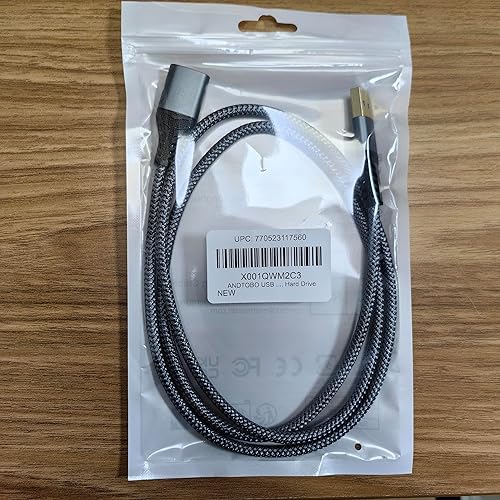 Miniatura 8 de ANDTOBO USB Extension Cable 3.3ft, USB 3.0 Type A Male to Female Extender Cables High-Speed Data Transfer 5Gbps Compatible with Gamepad, Printer,