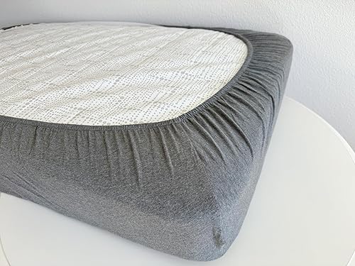 Vista 51 de Dreamology Pack and Play Sheets - Juego de 2 sábanas para cuna, suaves, 100% algodón, sábanas de colchón de bebé para niños, niñas, paquete y juego