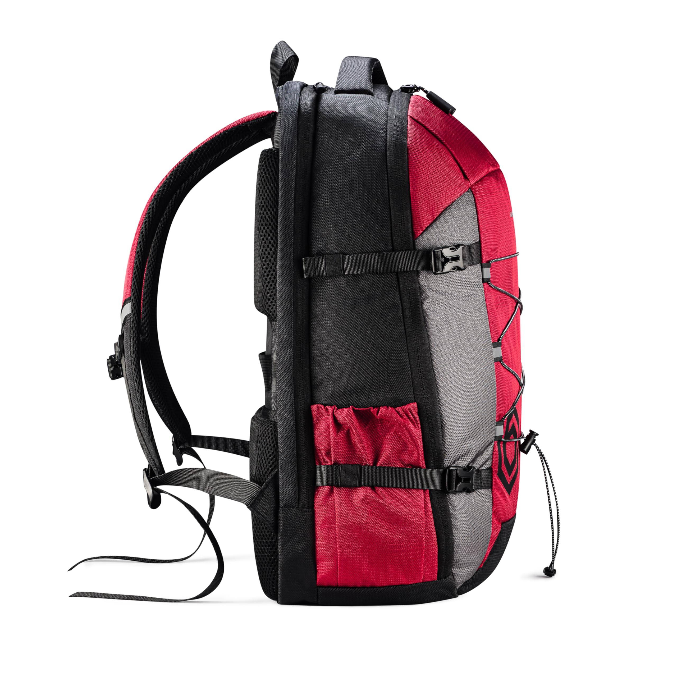 BARRENS Borsa per cabina bagagli a mano, 55 x 40 x 20 cm, zaino da viaggio leggero, 38 l, per aereo con elementi riflettenti e design ergonomico