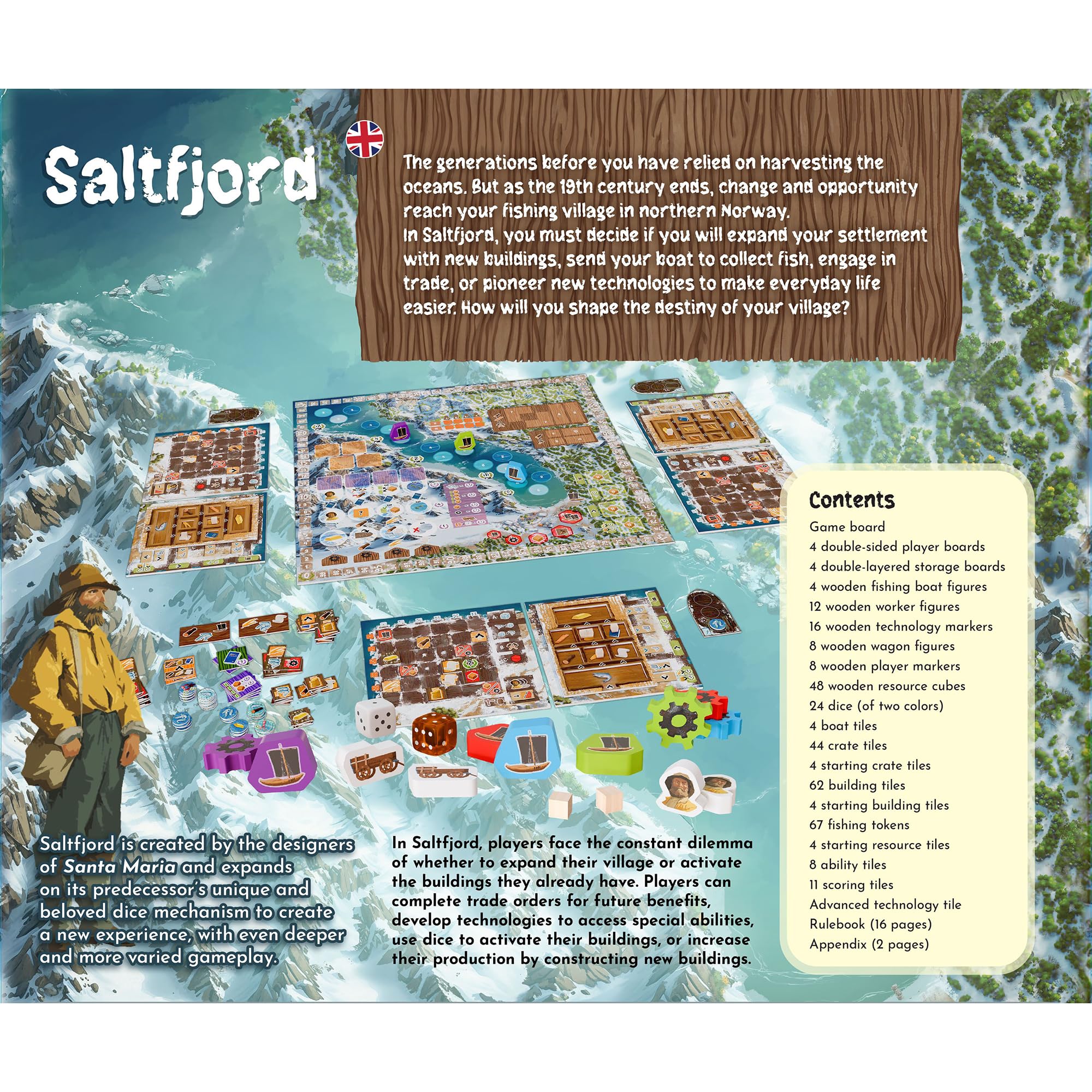 Saltfjord, 7.11 cm x 29.46 cm x 0.25 cm - Image 2