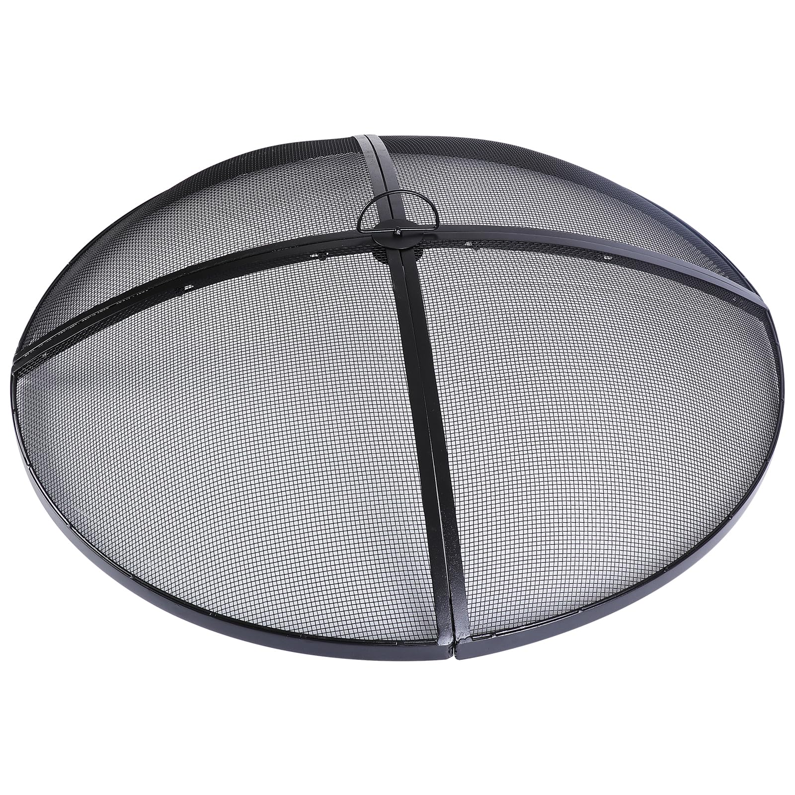 Photo 1 of Fire Pit Screen, Fire Pit Spark Screen with Handle, 36 Inch Round 36inch Diameter