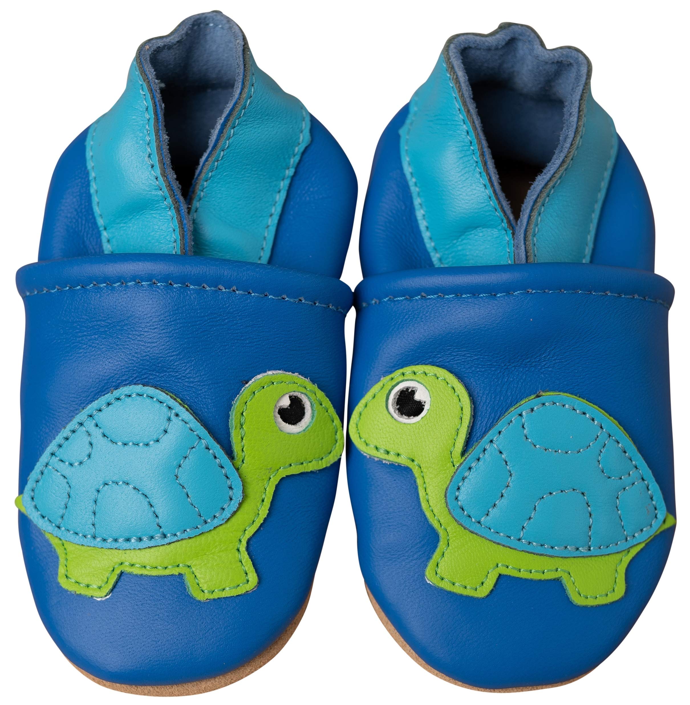 ENGEL + PIRATEN Krabbelschuhe - MARKENQUALITÄT VIELE Motive bis 4 Jahre Babyschuhe Leder Babyhausschuhe Lauflernschuhe Lederpuschen Hausschuhe