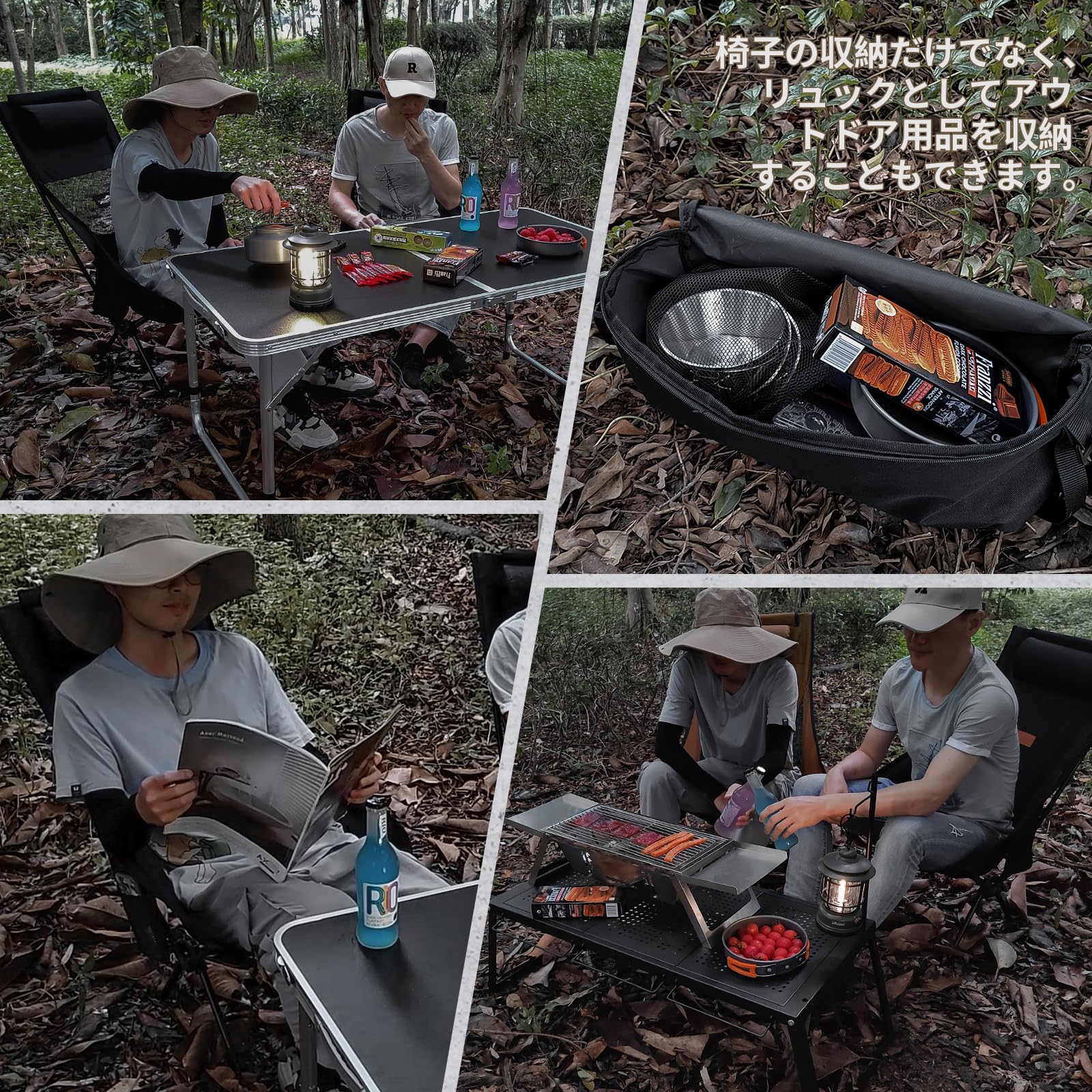 Amazon.co.jp: DesertFox キャンプ 椅子 アウトドアチェア 折りたたみ