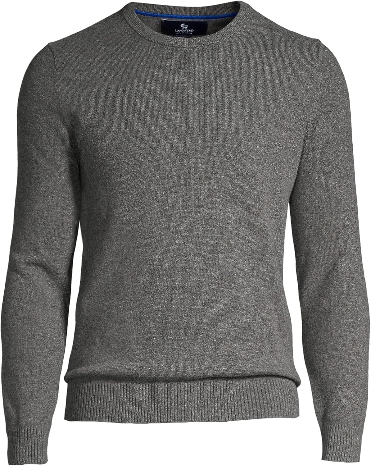 Lands' End Men's Fine Gauge Cashmere Sweater - Image 3