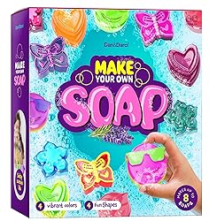 Dan&Darci Soap Making Kit for Kids - Crafts Science Toys - Birthday Gifts for Girls and Boys Age 6-12 Years Girl DIY Kits - Best Educational Craft Activity Gift for 6-12 Year Old Kid