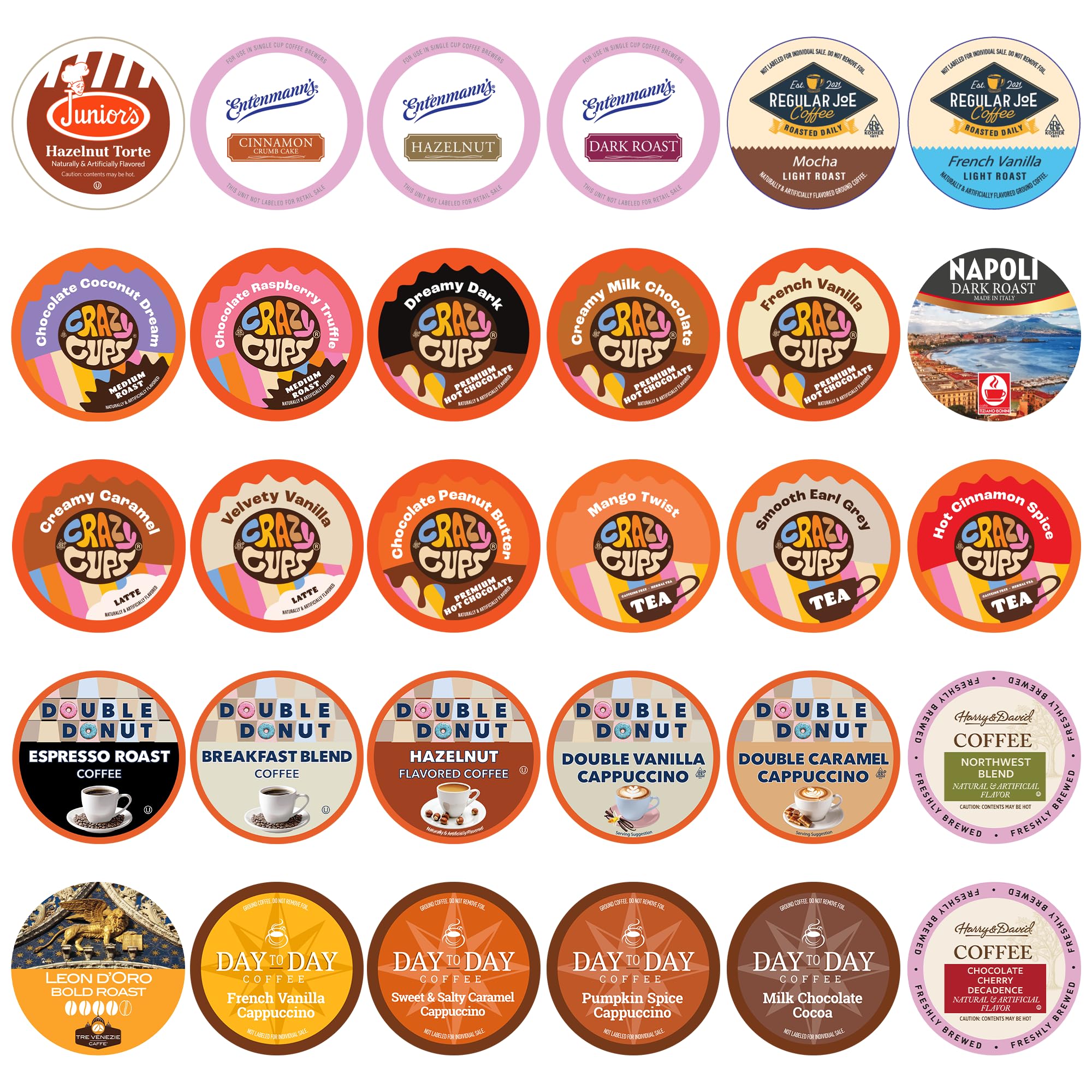 Amazon.com: Variety Pack of Coffee, Tea, Hot Chocolate and