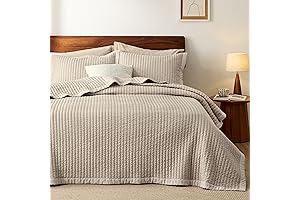 KING SIZE COMFORTER SET LIGHTWEIGHT CLOUD LIKE SOFT COVERLET