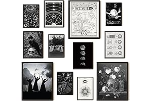 97 Decor Gothic Home Decor - Witchy Decor Aesthetic Halloween Decor (8x10 Unframed)