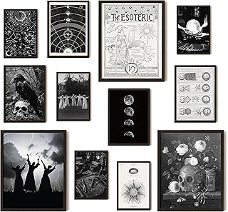 97 Decor Witchy Aesthetic - Goth Poster, Witch Bedroom Decor, Gothic Wall Art, Spooky Home, Art Goth Room Aesthetic, Wicca...