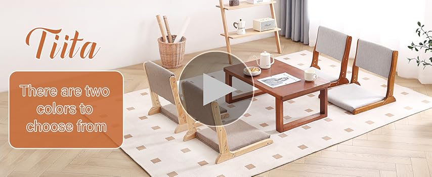 Amazon.com: Tiita 2Pcs Floor Games Chair, Foldable