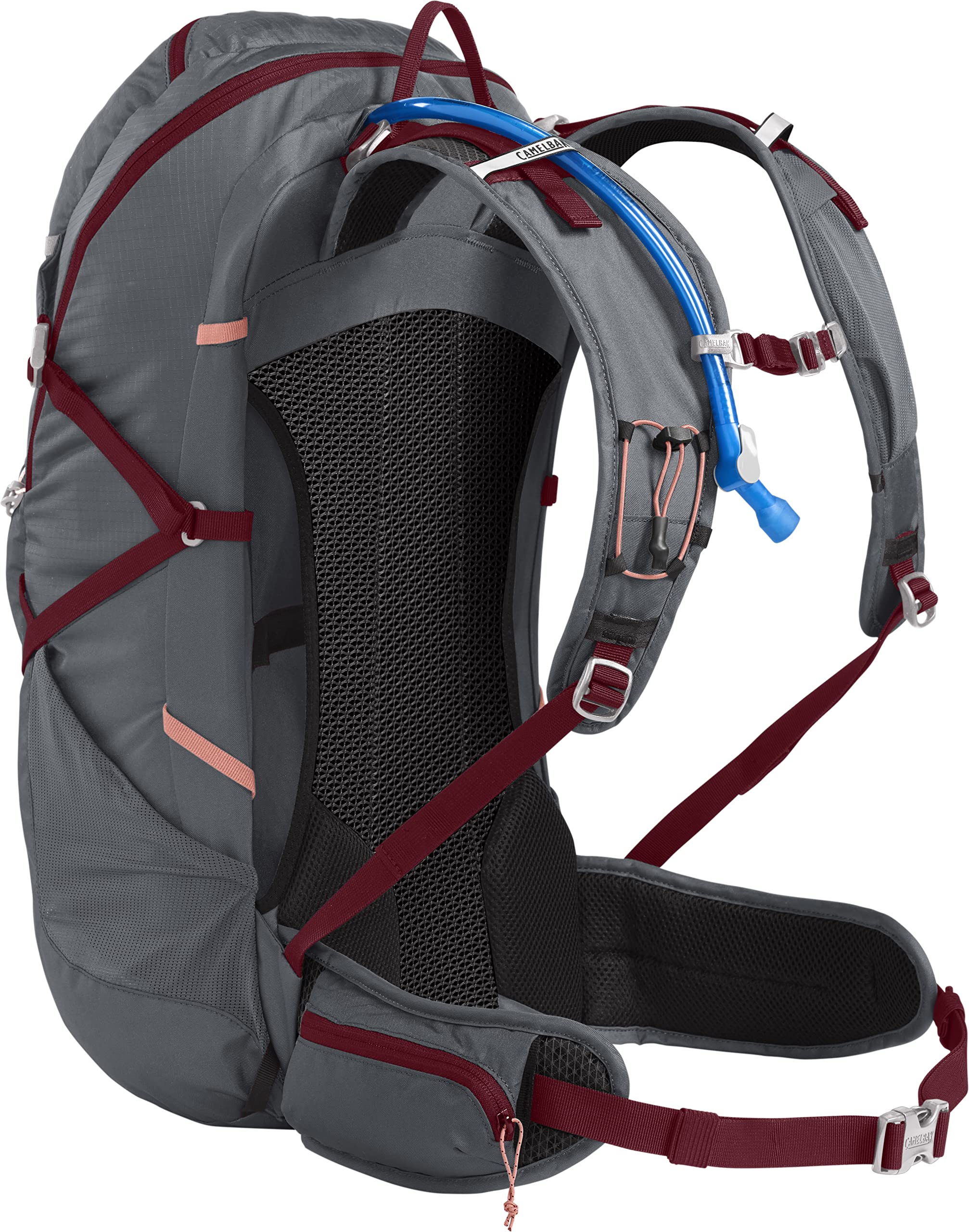 CamelBak Women's Fourteener 30 Hiking Hydration Pack 100oz - Hike Backpack, Castlerock/Cabernet