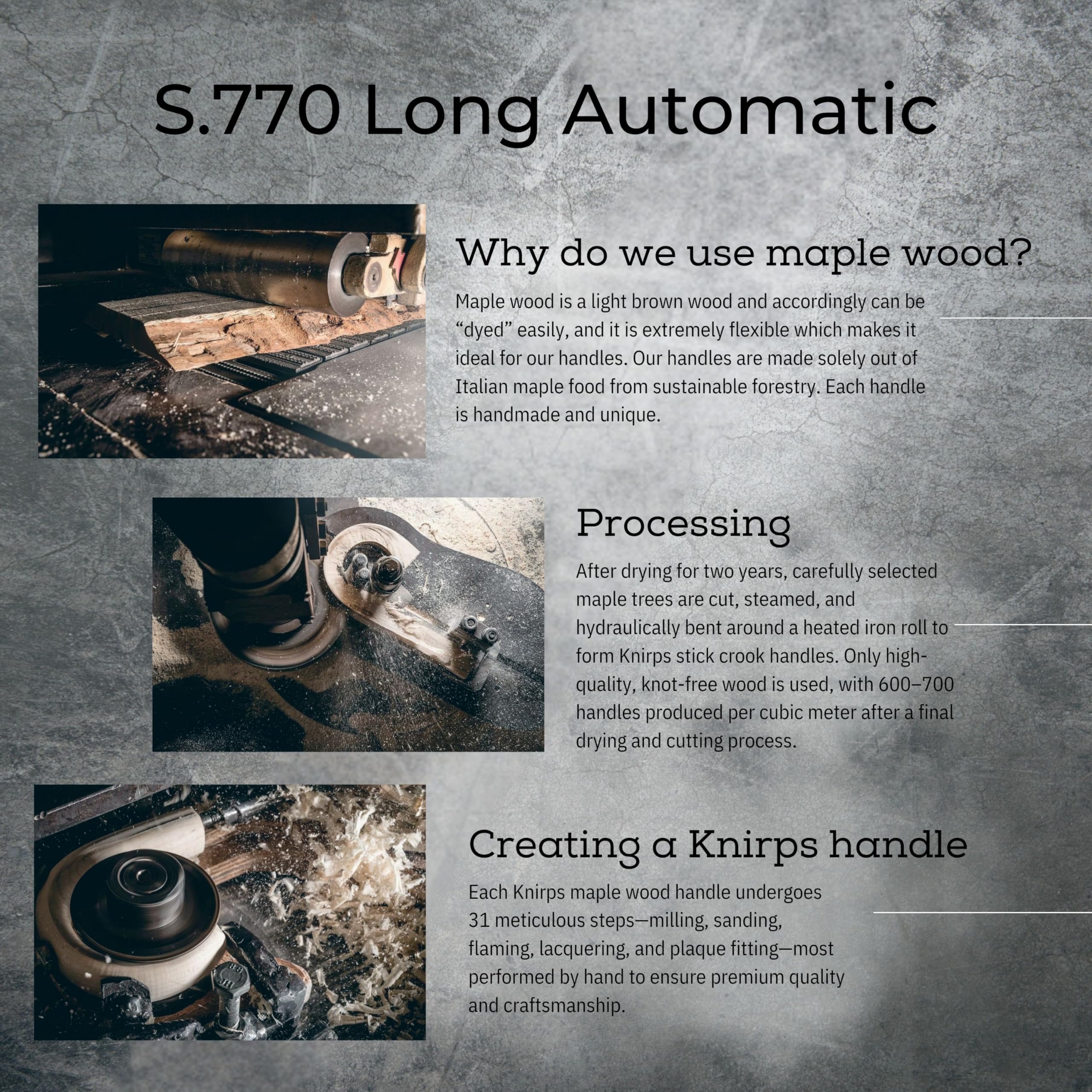 Knirps Stockschirm S.770 Automatic in verschiedenen Farben