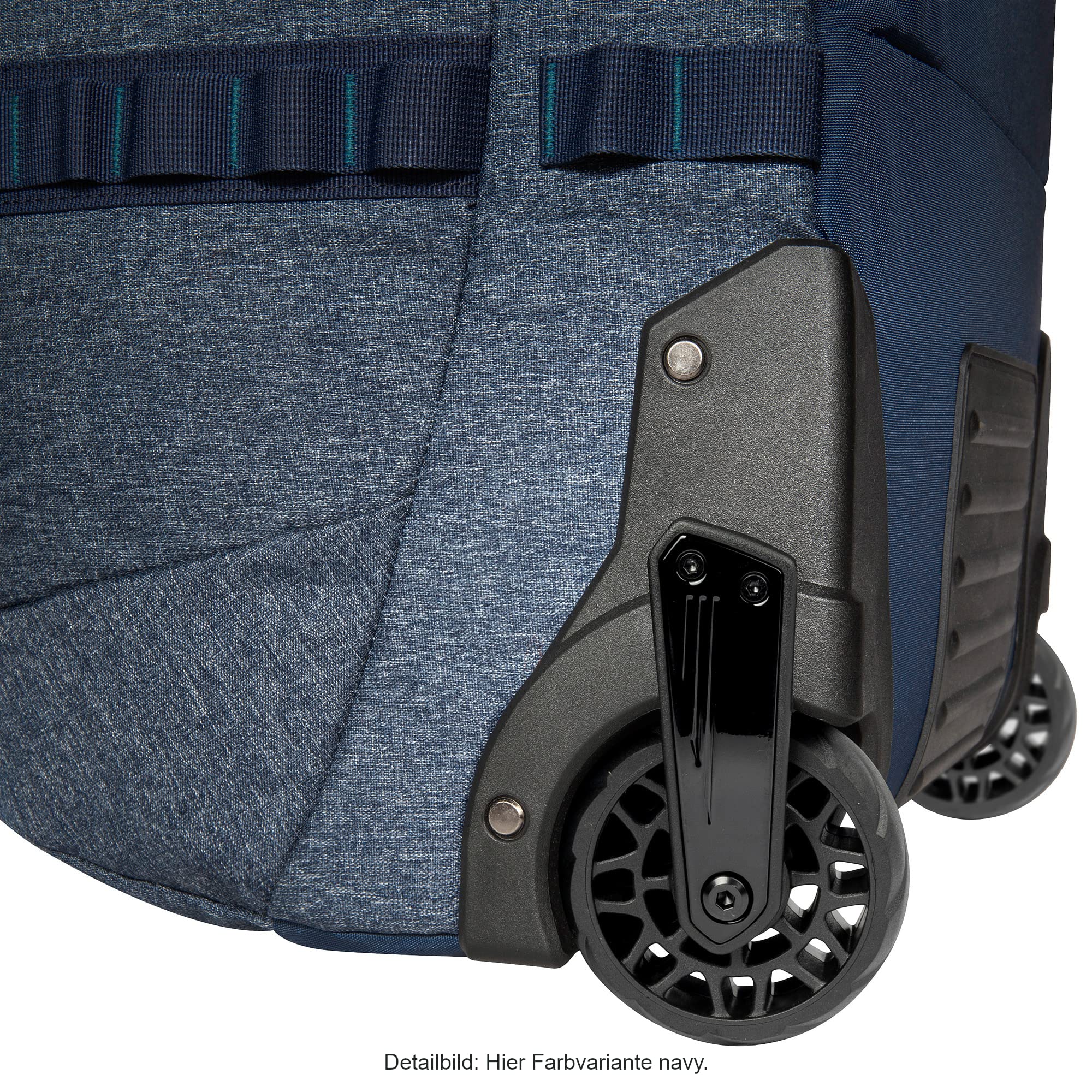 Tatonka Wózek Duffle Roller 105 l – składana torba podróżna z kółkami i funkcją plecaka – możliwość schowania we własnej kieszeni w pokrywie – pojemność 105 l