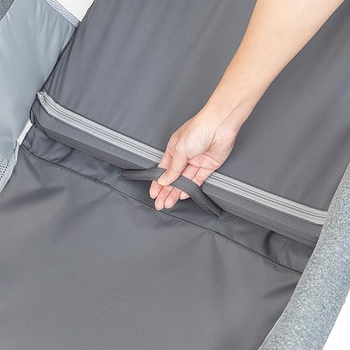 Miniatura 6 de Baby Trend Cuna mecedora 2 en 1 de plegado rápido, gris piedra sombra